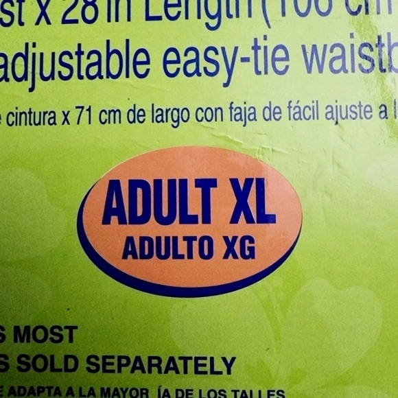 NWT Long Grass Skirt Adult XL Hawaii Hawaiian Luau Halloween Costume Cosplay - Picture 5 of 6